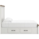 Signature Design by Ashley Savonport Panel Bed with Storage - Maison Elegance Furniture LLC