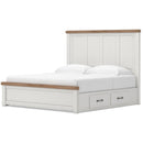 Signature Design by Ashley Savonport Panel Bed with Storage - Maison Elegance Furniture LLC
