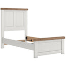  Size_Twin -- Savonport B4615B2 Twin Panel Bed IMAGE 4