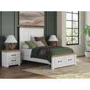 Signature Design by Ashley Savonport Panel Bed with Storage - Maison Elegance Furniture LLC