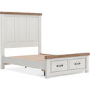 Signature Design by Ashley Savonport Panel Bed with Storage - Maison Elegance Furniture LLC
