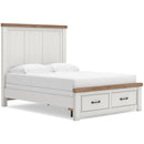 Signature Design by Ashley Savonport Panel Bed with Storage - Maison Elegance Furniture LLC