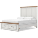 Signature Design by Ashley Savonport Panel Bed with Storage - Maison Elegance Furniture LLC