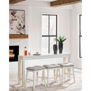  Signature Design by Ashley Robbinsdale 4 pc Counter Height Dinette D642-113 IMAGE 5