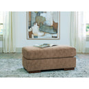  Manufacturer Color_Pecan -- Signature Design by Ashley Jayne Park Fabric Ottoman IMAGE 3