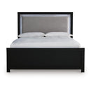 Signature Design by Ashley Maeling Upholstered Panel Bed - Maison Elegance Furniture LLC
