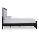 Signature Design by Ashley Maeling Upholstered Panel Bed - Maison Elegance Furniture LLC