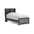  Size_Twin -- Signature Design by Ashley Broachmyn Bookcase Bed IMAGE 1