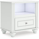  Signature Design by Ashley Kozlani 1-Drawer Nightstand PCB1819-91 IMAGE 4