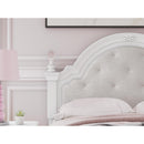 Signature Design by Ashley Kozlani Upholstered Panel Bed with Storage - Maison Elegance Furniture LLC