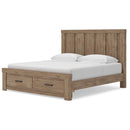 Signature Design by Ashley Oliandon Panel Bed with Storage - Maison Elegance Furniture LLC