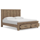 Signature Design by Ashley Oliandon Panel Bed with Storage - Maison Elegance Furniture LLC