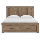 Signature Design by Ashley Oliandon Panel Bed with Storage - Maison Elegance Furniture LLC