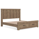 Signature Design by Ashley Oliandon Panel Bed with Storage - Maison Elegance Furniture LLC