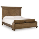 Signature Design by Ashley Karallin Panel Bed with Storage - Maison Elegance Furniture LLC