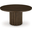 Signature Design by Ashley Round Radkin Dining Table PCD843-50 - Maison Elegance Furniture LLC