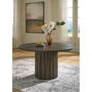 Signature Design by Ashley Round Radkin Dining Table PCD843-50 - Maison Elegance Furniture LLC