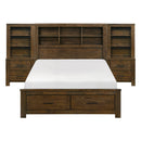  Size_Queen -- Homelegance Panel Bed IMAGE 1