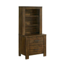  Size_California King -- 1592K-1CK*WB 5pc Set California King Wall Platform Bed (CKB+2NS+2NS-P) IMAGE 9