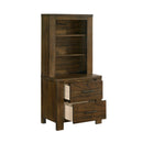  Size_Full -- 1592F-1*WB 5pc Set Full Platform Wall Bed (FB+2NS+2NS-P) IMAGE 10