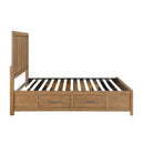  Size_King -- Homelegance Charlotte Platform Bed with Storage IMAGE 6