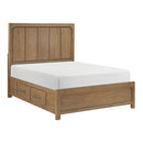  Size_Queen -- Charlotte 2336-1* Queen Platform Bed with Storage Side Rails IMAGE 3