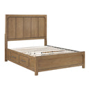  Size_Queen -- Charlotte 2336-1* Queen Platform Bed with Storage Side Rails IMAGE 4