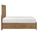  Size_Queen -- Charlotte 2336-1* Queen Platform Bed with Storage Side Rails IMAGE 5