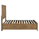  Size_Queen -- Charlotte 2336-1* Queen Platform Bed with Storage Side Rails IMAGE 6