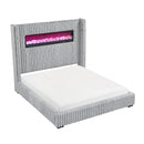  Size_Queen -- Homelegance Fitzroy Panel Bed IMAGE 7