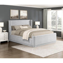  Color_Light grey Size_King -- Homelegance Carmel Platform Bed IMAGE 9