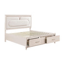  Size_Queen -- Montrose 2451-1* Queen Platform Bed with Footboard Storage IMAGE 12