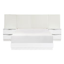  Size_Queen -- 2384-1*WB 5pc Set Queen Wall Bed (QB+2NS+2NS-P) IMAGE 1