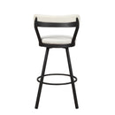  Homelegance Appert 5566-29WT3A Swivel Pub Height Chair IMAGE 3