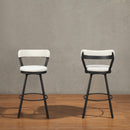  Homelegance Appert 5566-29WT3A Swivel Pub Height Chair IMAGE 4
