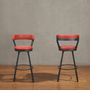  Homelegance Appert 5566-29RD3A Swivel Pub Height Chair IMAGE 4