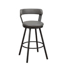  Homelegance Appert 5566-29GY3A Swivel Pub Height Chair IMAGE 2