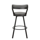  Homelegance Appert 5566-29GY3A Swivel Pub Height Chair IMAGE 3