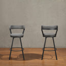  Homelegance Appert 5566-29GY3A Swivel Pub Height Chair IMAGE 4