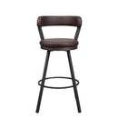  Homelegance Appert 5566-29BR3A Swivel Pub Height Chair IMAGE 1