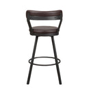  Homelegance Appert 5566-29BR3A Swivel Pub Height Chair IMAGE 3
