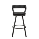  Homelegance Appert 5566-29BK3A Swivel Pub Height Chair IMAGE 1