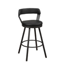  Homelegance Appert 5566-29BK3A Swivel Pub Height Chair IMAGE 2