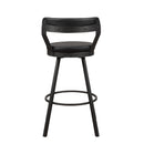  Homelegance Appert 5566-29BK3A Swivel Pub Height Chair IMAGE 3