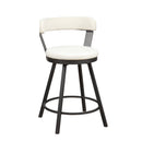  Homelegance Appert 5566-24WT3A Swivel Counter Height Chair IMAGE 2