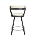  Homelegance Appert 5566-24WT3A Swivel Counter Height Chair IMAGE 3