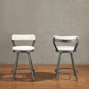  Homelegance Appert 5566-24WT3A Swivel Counter Height Chair IMAGE 4