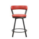  Homelegance Appert 5566-24RD3A Swivel Counter Height Chair IMAGE 1