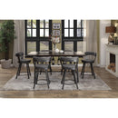  Homelegance Appert 5566-24GY3A Swivel Counter Height Chair IMAGE 5