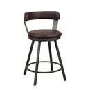  Homelegance Appert 5566-24BR3A Swivel Counter Height Chair IMAGE 2